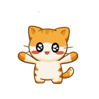 Cat raining with money animation Cat raining with money animation