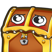 Mimmic Chest - Sad Sticker Mimmic Chest - Sad Sticker