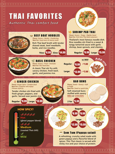 FLAM Custom Food Design Menu and Illustration 2 FLAM Custom Food Design Menu and Illustration 2